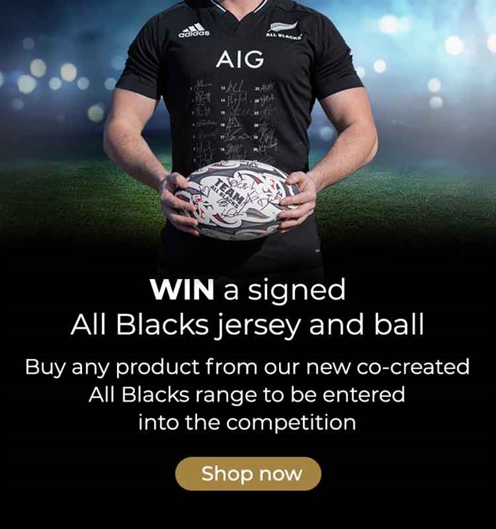 Win a signed All Blacks 2020 training Jersey